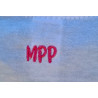 T-shirt -basique- Blanc- Femme - adulte - broderie rose- Mes petits persoo
