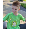 T-shirt Enfant Momo Vert - Mes Petits PersOo