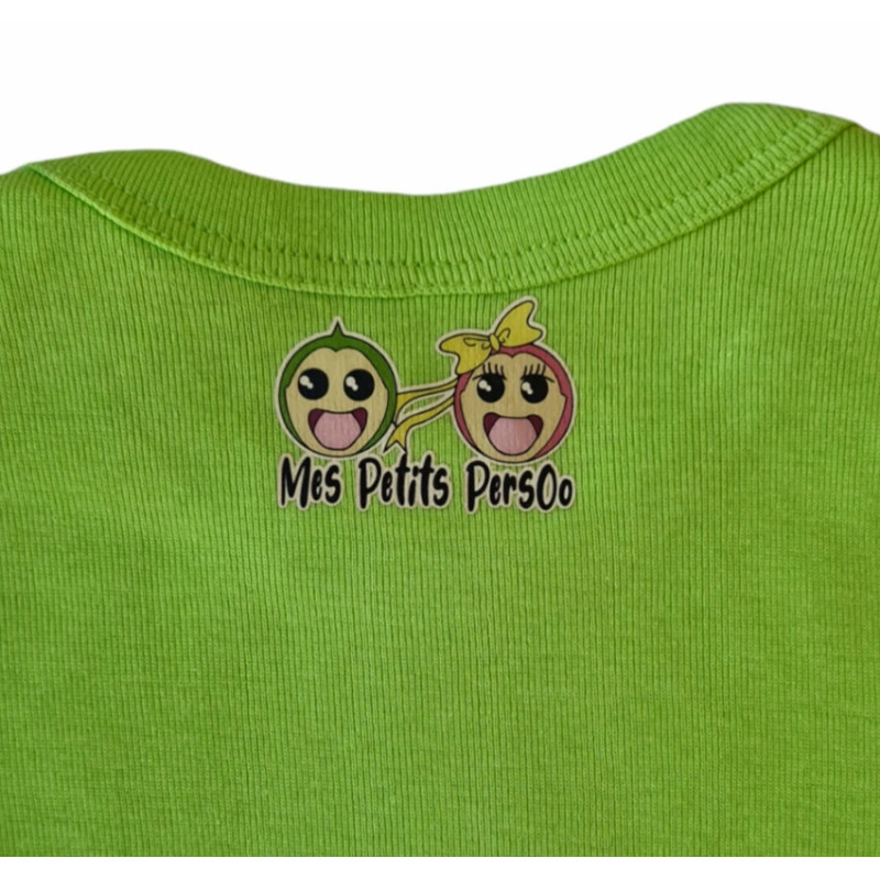 Body bébé Momo Vert - Mes Petits PersOo