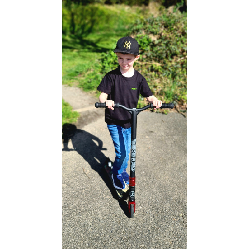 T-shirt basique Noir enfant - Mes petits persoo