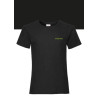 T-shirt basique Noir enfant - Mes petits persoo