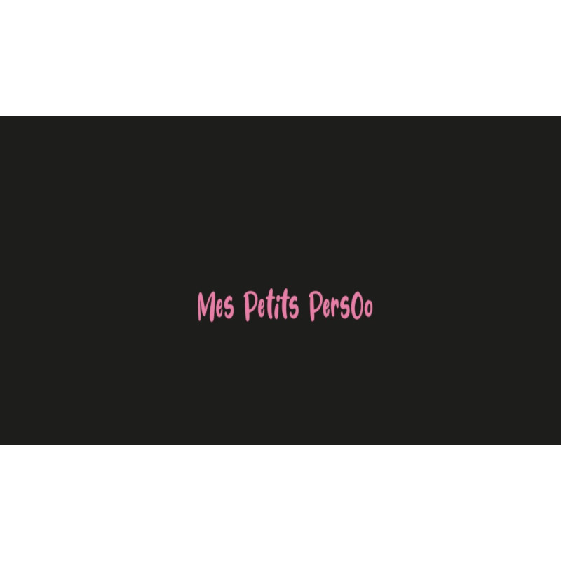 T-shirt basique Noir enfant - Mes petits persoo