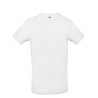 T-shirt -basique- blanc- homme - adulte - broderie  noir - Mes petits persoo