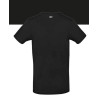 T-shirt -basique- noir- homme - adulte - broderie blanche- Mes petits persoo